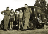 La famiglia Campari negli anni cinquanta